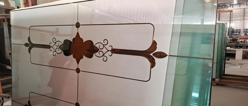 Silkscreen Ceramic Fritted Glass