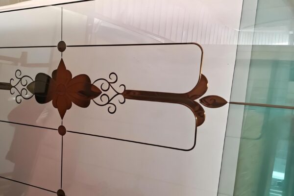 Silkscreen Ceramic Fritted Glass